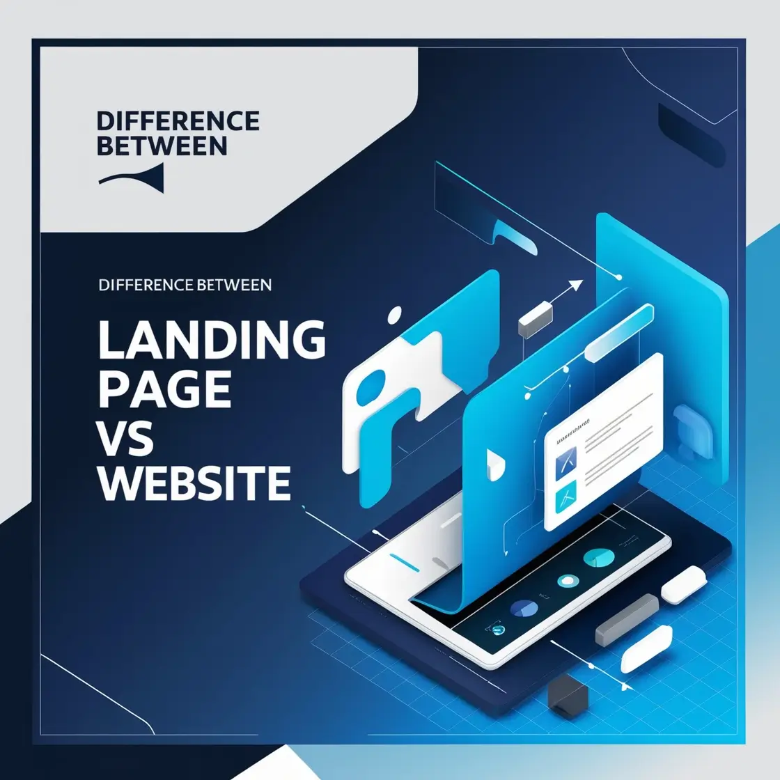 Difference Between Landing Page vs Website